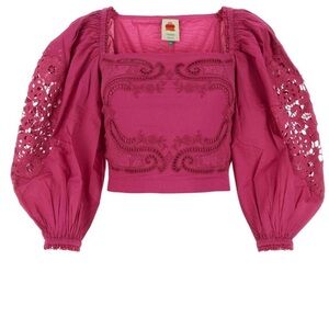FARM RIO pink top